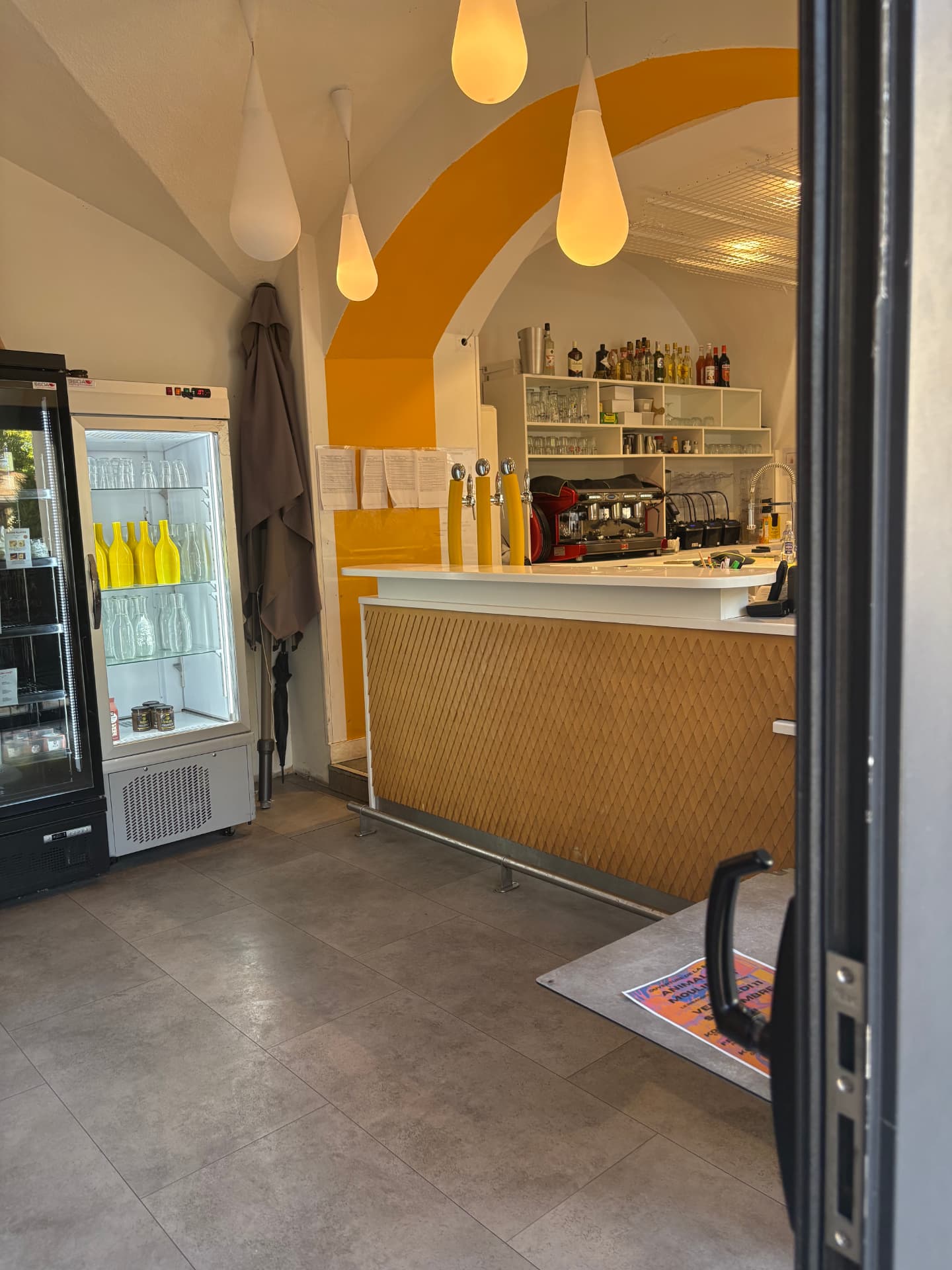 Comptoir intérieur de La Fabrique Givrée